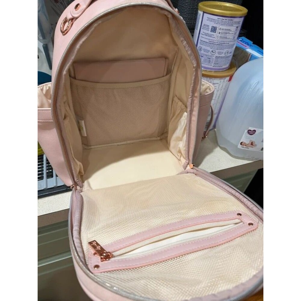 Itzy Ritzy Pink Diaper Bag Backpack - Picture 4 of 5